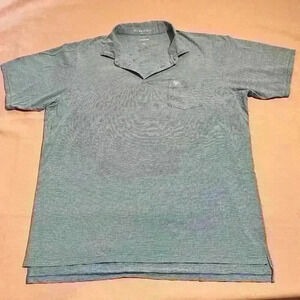 B Draddy Sport Polo Shirt Mens Striped Country Club of Virginia Golf Size XL